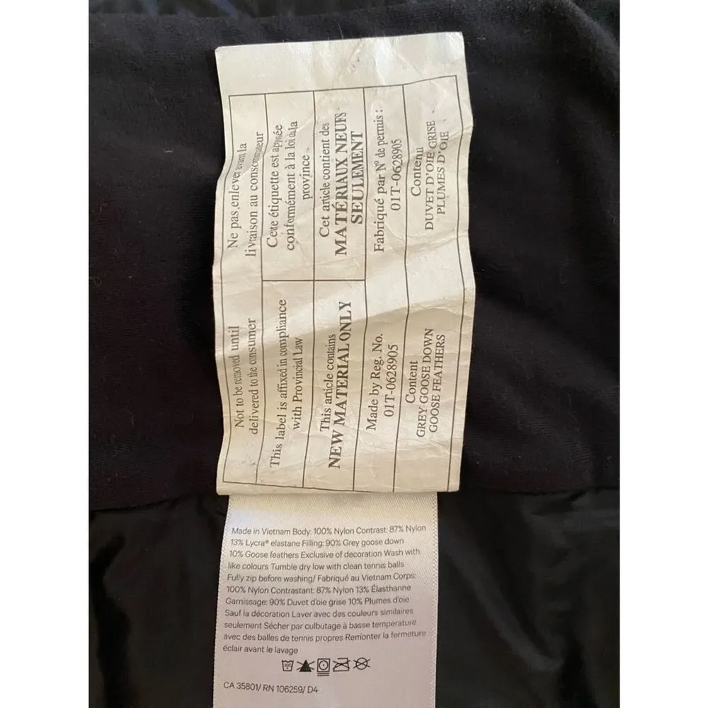 lululemon athletica Black Quilted Puffer Vest